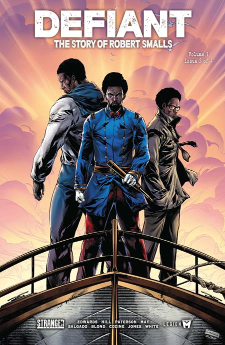 DEFIANT THE STORY OF ROBERT SMALLS #3 (OF 4) CVR A CAANAN WHITE Previously Solicited Thru Diamond Allocations May Occur 7/15/2026