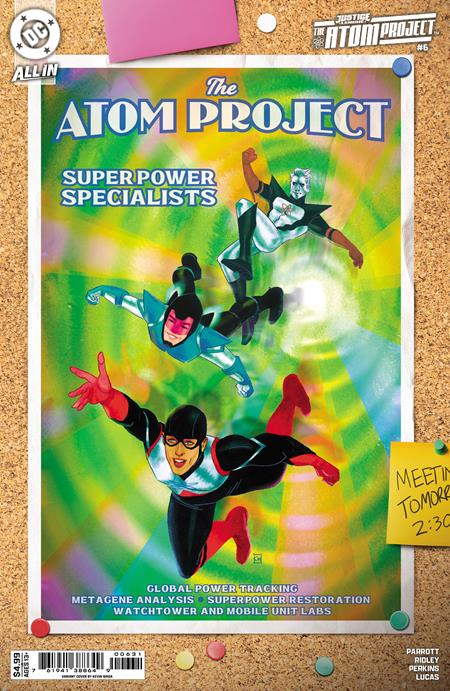 JUSTICE LEAGUE THE ATOM PROJECT #6 (OF 6) CVR C KEVIN WADA CARD STOCK VAR 6/4/2025