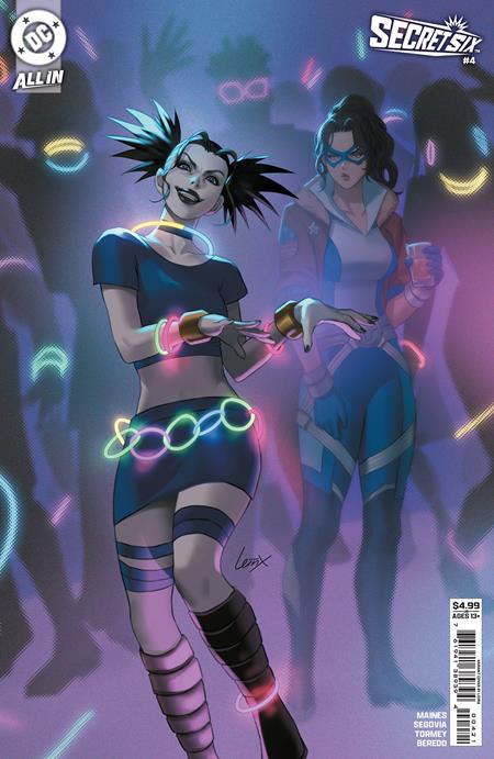SECRET SIX #4 (OF 6) CVR B LESLEY LEIRIX LI CARD STOCK VAR 6/4/2025
