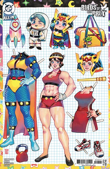 BIRDS OF PREY #22 CVR B RIAN GONZALES CARD STOCK VAR 6/4/2025
