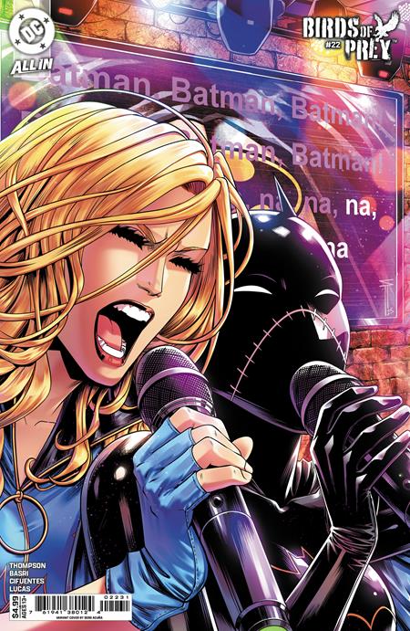 BIRDS OF PREY #22 CVR C SERG ACUNA CARD STOCK VAR 6/4/2025