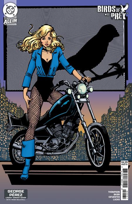 BIRDS OF PREY #22 CVR D GEORGE PEREZ LEGACY CARD STOCK VAR 6/4/2025