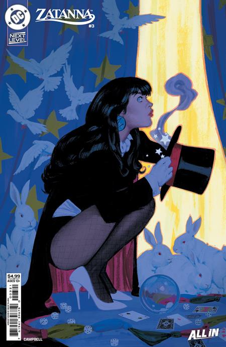 ZATANNA (2026) #3 CVR B DAVID TALASKI CARD STOCK VAR 6/24/2026