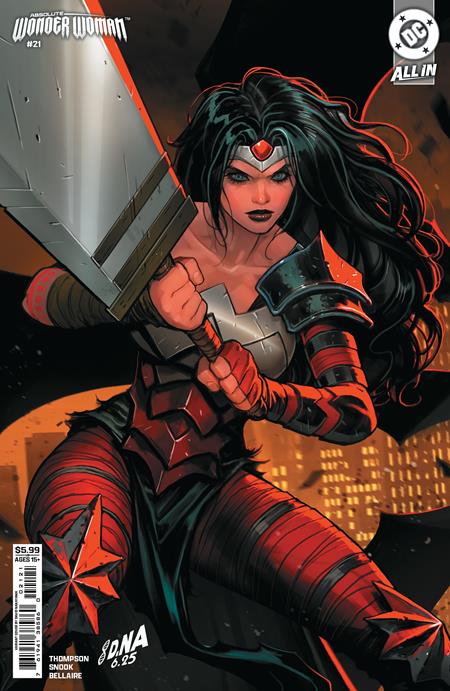 ABSOLUTE WONDER WOMAN #21 CVR B DAVID NAKAYAMA CARD STOCK VAR 6/24/2026