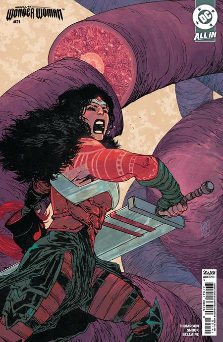 ABSOLUTE WONDER WOMAN #21 CVR D GIUSEPPE CAMUNCOLI CARD STOCK VAR 6/24/2026