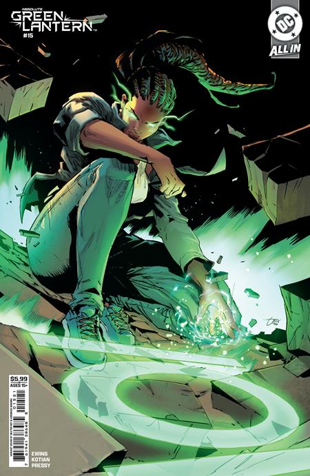 ABSOLUTE GREEN LANTERN #15 CVR B DEXTER SOY CARD STOCK VAR 6/3/2026