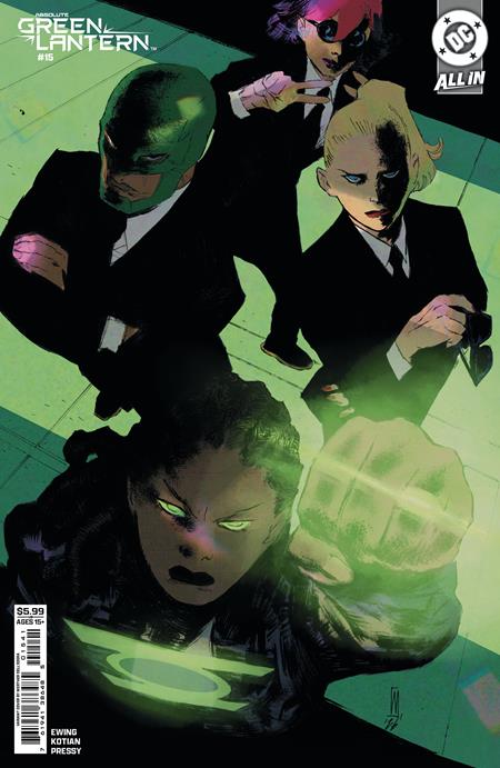 ABSOLUTE GREEN LANTERN #15 CVR D WERTHER DELL EDERA CARD STOCK VAR 6/3/2026
