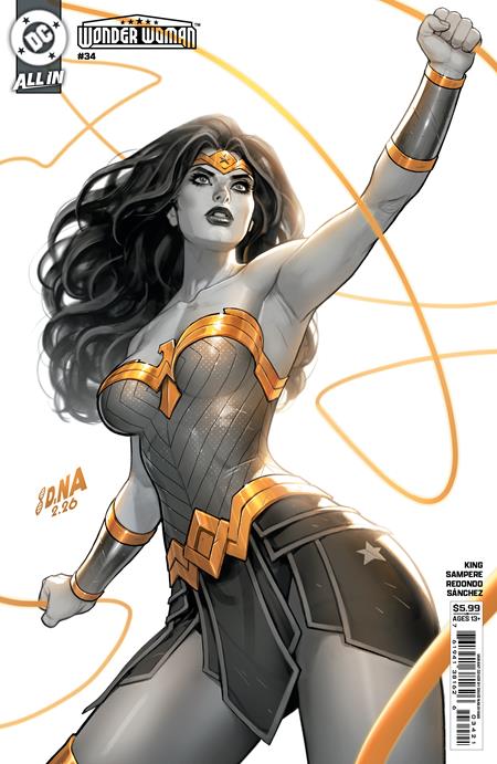 WONDER WOMAN #34 CVR B DAVID NAKAYAMA CARD STOCK VAR 6/24/2026