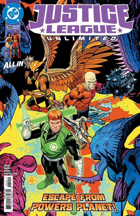 JUSTICE LEAGUE UNLIMITED #20 CVR A DAN MORA 6/24/2026