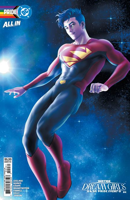 JUSTICE LEAGUE DREAM GIRLS A DC PRIDE EVENT #4 (OF 4) CVR C ROBIN ZOMBIE HIGGINBOTTOM CARD STOCK VAR 6/24/2026