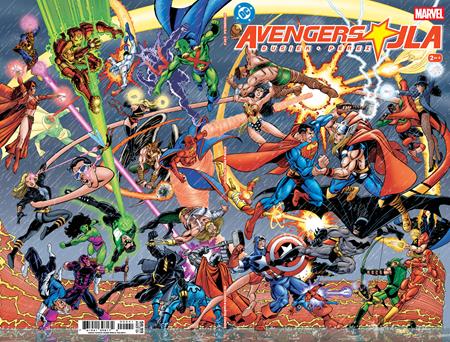 AVENGERS JLA #2 (OF 4) FACSIMILE EDITION CVR D GEORGE PEREZ FOIL VAR 7/1/2026