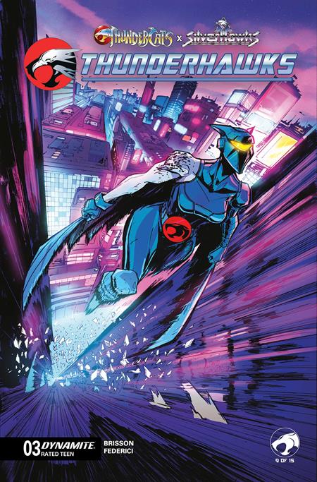 THUNDERCATS X SILVERHAWKS THUNDERHAWKS #3 CVR A DAVID COUSENS 6/24/2026