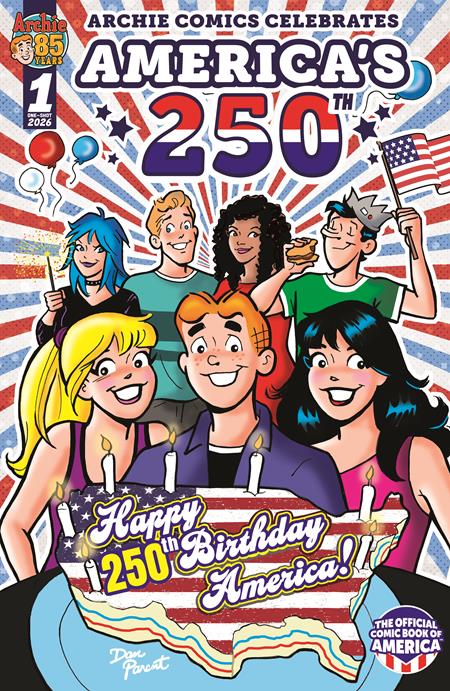 ARCHIE COMICS CELEBRATES AMERICAS 250TH (ONE SHOT) CVR A DAN PARENT 7/1/2026