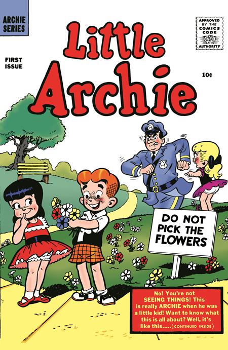 LITTLE ARCHIE #1 FACSIMILE CVR D BOB BOLLNG FOIL VAR 7/22/2026