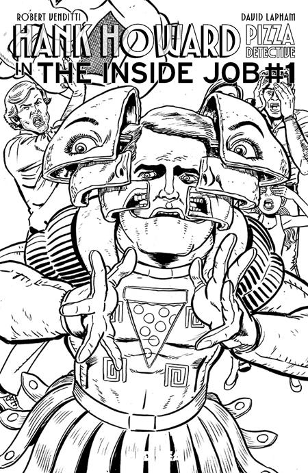 HANK HOWARD, PIZZA DETECTIVE THE INSIDE JOB #1 (ONE SHOT) CVR C DAVID LAPHAM VERHOEVEN HOMAGE VAR 7/1/2026
