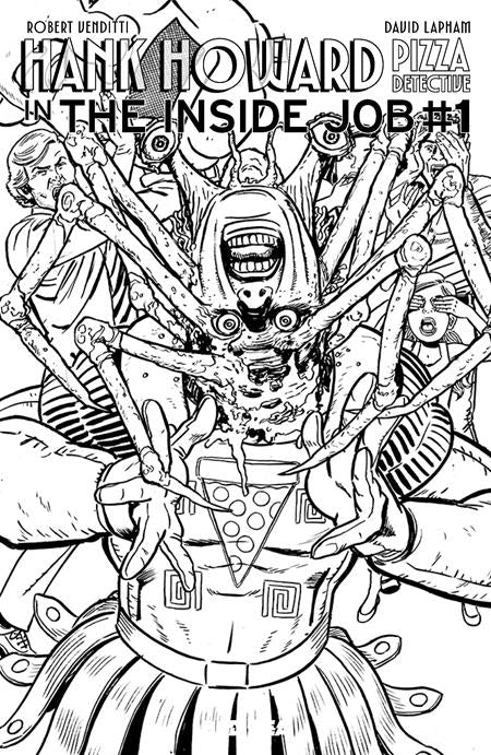 HANK HOWARD, PIZZA DETECTIVE THE INSIDE JOB #1 (ONE SHOT) CVR E DAVID LAPHAM CARPENTER HOMAGE VAR 7/1/2026