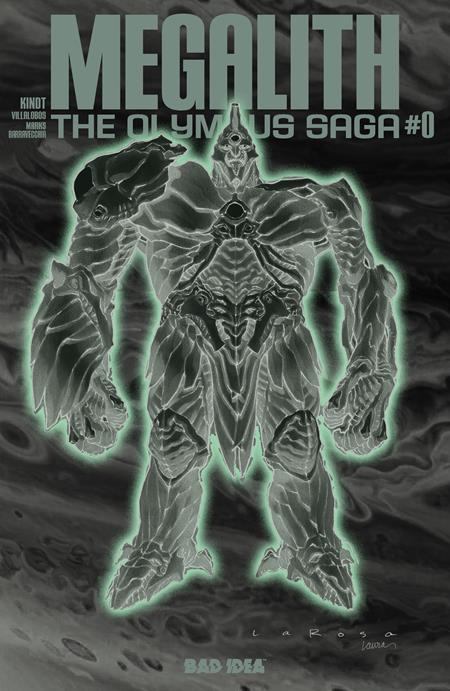 OLYMPUS SAGA MEGALITH #0 (OF 4) CVR D LEWIS LAROSA GLOW IN THE DARK VAR 7/15/2026