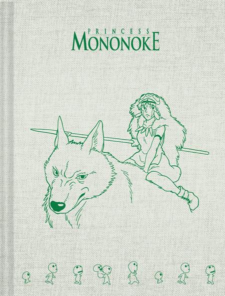 STUDIO GHIBLI PRINCESS MONONOKE NOTEBOOK HC 7/29/2026
