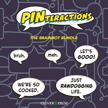 PINTERACTIONS THE BRAINROT ENAMEL PIN (BUNDLE OF 5) 8/19/2026