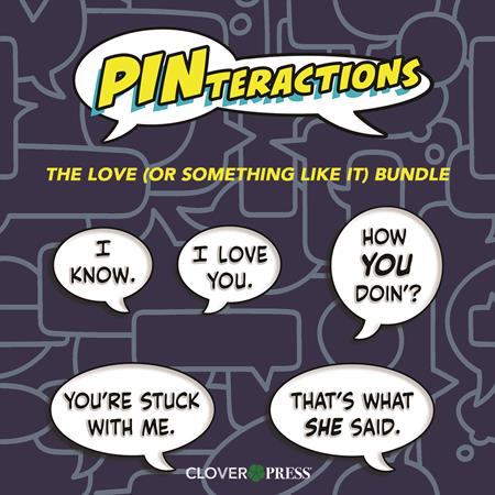 PINTERACTIONS THE LOVE OR SOMETHING LIKE IT ENAMEL PIN (BUNDLE OF 5) 8/19/2026