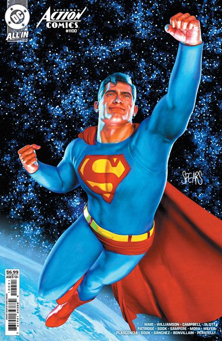 ACTION COMICS #1100 CVR B MARK SPEARS CARD STOCK VAR (DC K.O.) 7/22/2026
