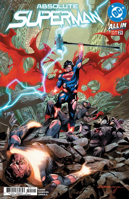 ABSOLUTE SUPERMAN #21 CVR A RAFA SANDOVAL 7/1/2026