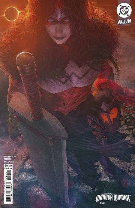 ABSOLUTE WONDER WOMAN #22 CVR C RAHZZAH CARD STOCK VAR 7/22/2026