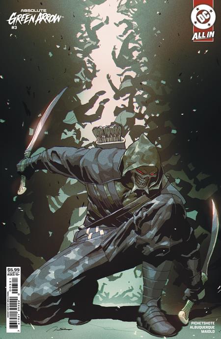 ABSOLUTE GREEN ARROW #3 (OF 6) CVR B GERALD PAREL CARD STOCK VAR 7/15/2026