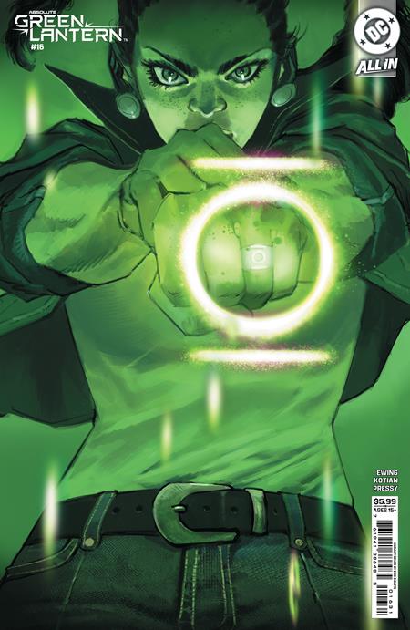 ABSOLUTE GREEN LANTERN #16 CVR C ERIC CANETE CARD STOCK VAR 7/1/2026