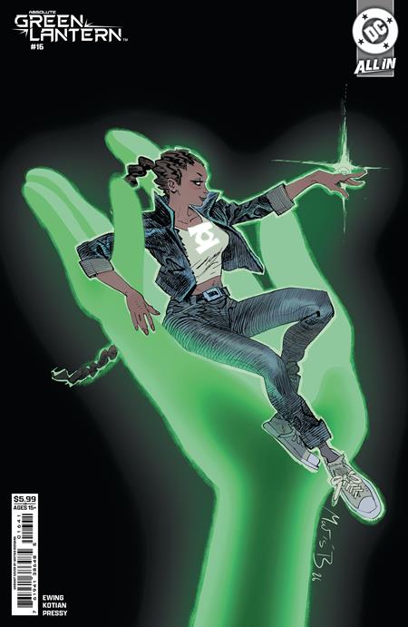 ABSOLUTE GREEN LANTERN #16 CVR D MATIAS BERGARA CARD STOCK VAR 7/1/2026