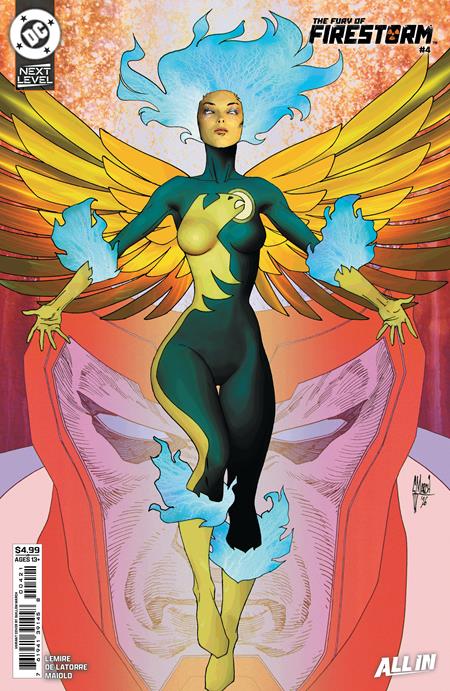 FURY OF FIRESTORM #4 (OF 8) CVR B GUILLEM MARCH CARD STOCK VAR 7/8/2026