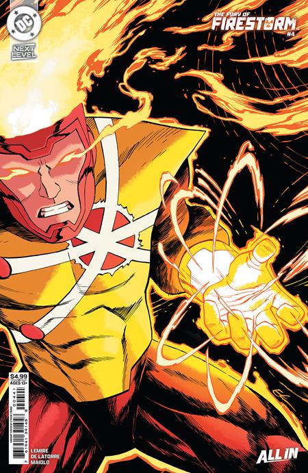 FURY OF FIRESTORM #4 (OF 8) CVR D ETHAN YOUNG CARD STOCK VAR 7/8/2026