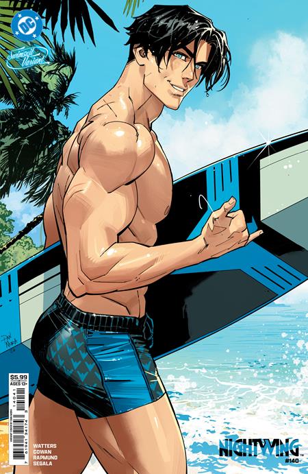 NIGHTWING #140 CVR D DAN MORA SWIMSUIT CARD STOCK VAR 7/15/2026