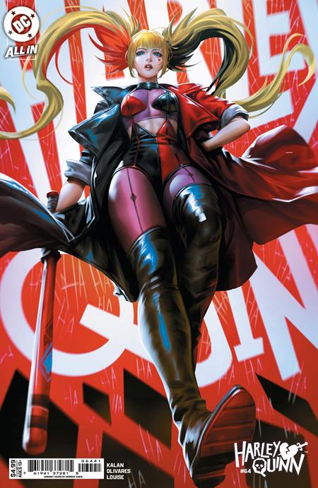 HARLEY QUINN #64 CVR D DERRICK CHEW CARD STOCK VAR 7/22/2026