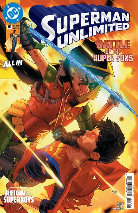 SUPERMAN UNLIMITED #15 CVR A TAURIN CLARKE (THE REIGN OF THE SUPERBOYS) 7/15/2026