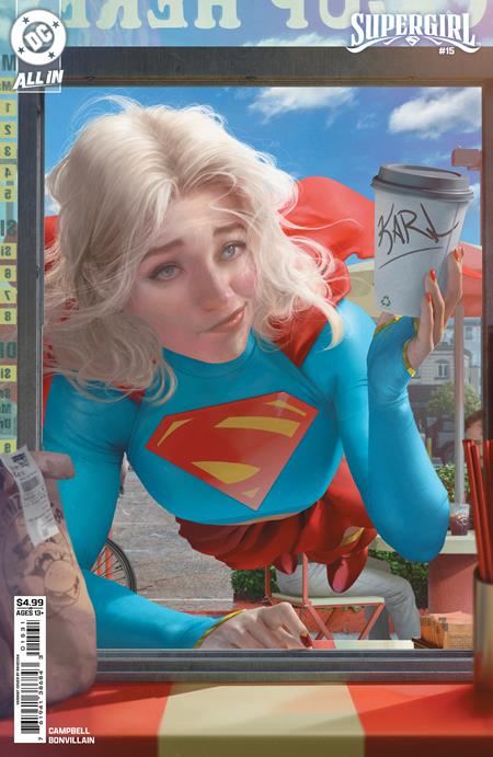 SUPERGIRL #15 CVR C RAHZZAH CARD STOCK VAR (THE REIGN OF THE SUPERBOYS) 7/8/2026