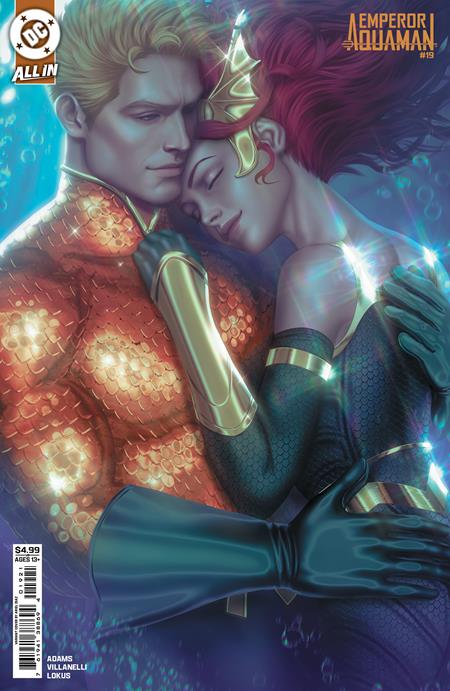 EMPEROR AQUAMAN #19 CVR B ARIEL DIAZ CARD STOCK VAR 7/8/2026
