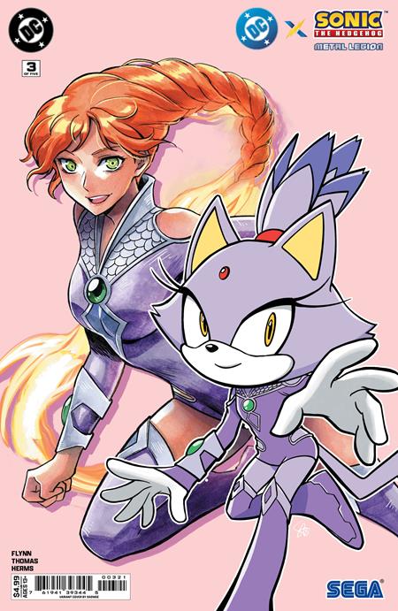 DC X SONIC THE HEDGEHOG THE METAL LEGION #3 (OF 5) CVR B SAOWEE CARD STOCK VAR 7/1/2026