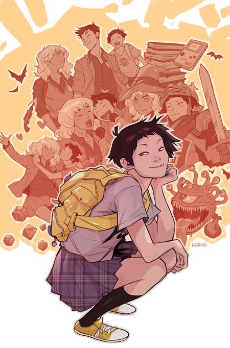 GOTHAM ACADEMY FIRST YEAR #6 (OF 6) CVR A KARL KERSCHL 8/5/2026