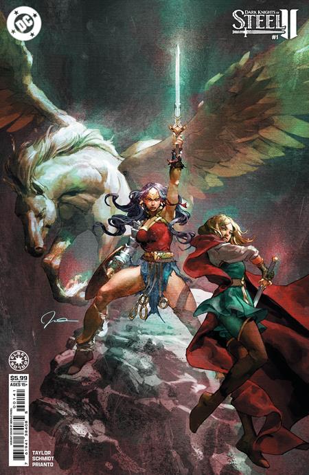 DARK KNIGHTS OF STEEL II #1 (OF 12) CVR D GERALD PAREL CARD STOCK VAR 7/15/2026