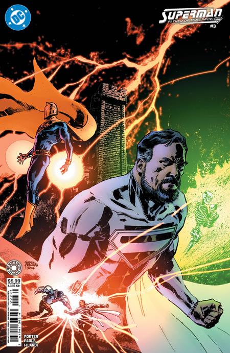 SUPERMAN FATHER OF TOMORROW #3 (OF 6) CVR B GABRIEL HARDMAN CARD STOCK VAR 7/22/2026