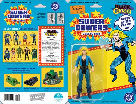 JUSTICE LEAGUE OF AMERICA #200 FACSIMILE EDITION CVR B JASON GEYER & ALEX SAVIUK BLACK CANARY SUPER POWERS ACTION FIGURE VAR 7/22/2026