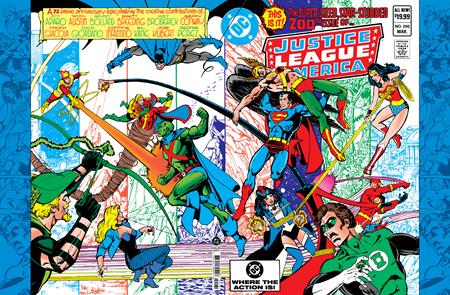 JUSTICE LEAGUE OF AMERICA #200 FACSIMILE EDITION CVR C GEORGE PEREZ FOIL VAR 7/22/2026