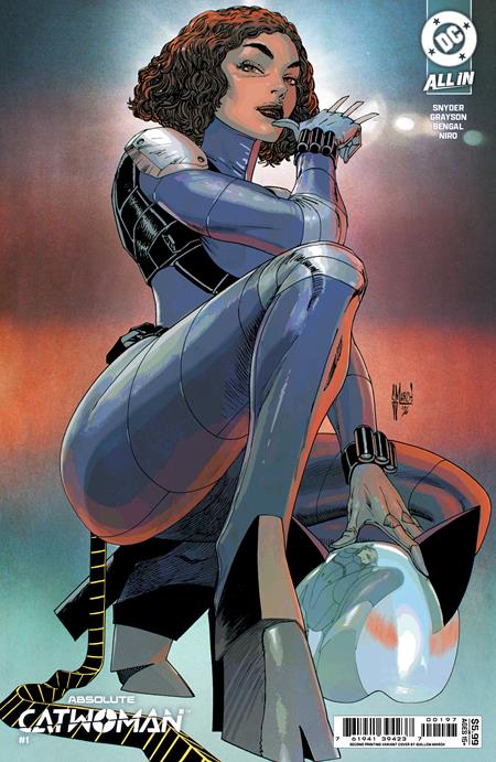 ABSOLUTE CATWOMAN #1 (OF 6) Second Printing Cvr B Guillem March Card Stock Var 7/15/2026