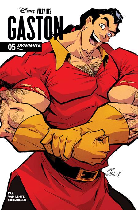 DISNEY VILLAINS GASTON #5 CVR D DAVID COUSENS VAR 7/22/2026