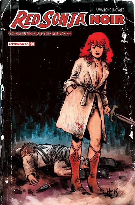 RED SONJA NOIR THE PLUNDER AND THE PRINCESS #1 (ONE SHOT) CVR B ROBERT HACK VAR 7/1/2026