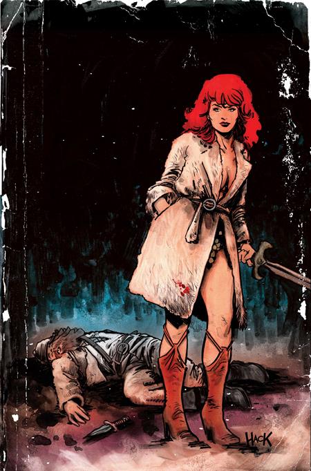 RED SONJA NOIR THE PLUNDER AND THE PRINCESS #1 (ONE SHOT) CVR F ROBERT HACK LTD VIRGIN VAR 7/8/2026