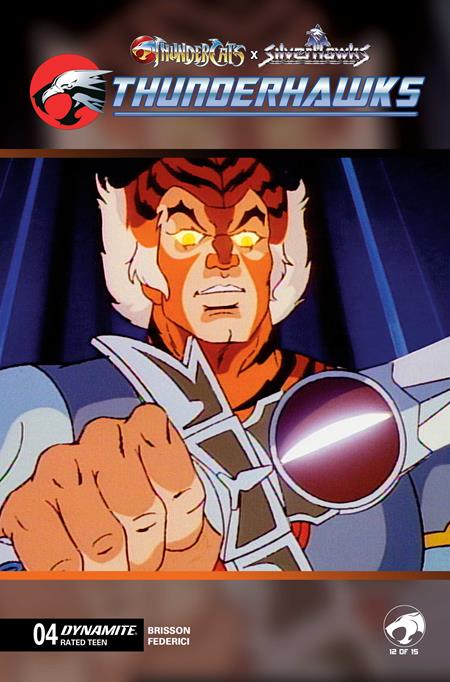 THUNDERCATS X SILVERHAWKS THUNDERHAWKS #4 CVR E ANIMATION ART VAR 7/22/2026