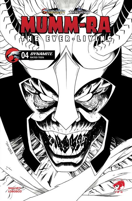 MUMM-RA THE EVER LIVING #4 CVR K DECLAN SHALVEY LINE ART VAR 7/15/2026