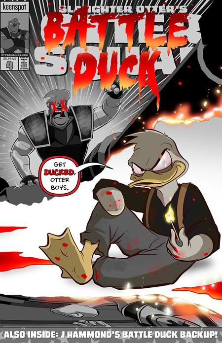 OTTER SQUAD #4 CVR B J HAMMOND GET DUCKED VAR 7/22/2026